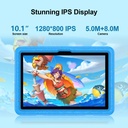 Pritom Smart Tablet for Kids 10 WiFi 4GB RAM 128GB ROM Parental Control