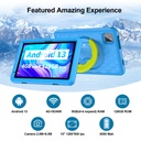 Pritom Smart Tablet for Kids 10 WiFi 4GB RAM 128GB ROM Parental Control