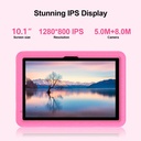 Pritom Smart Tablet for Kids 10 WiFi 4GB RAM 128GB ROM Parental Control