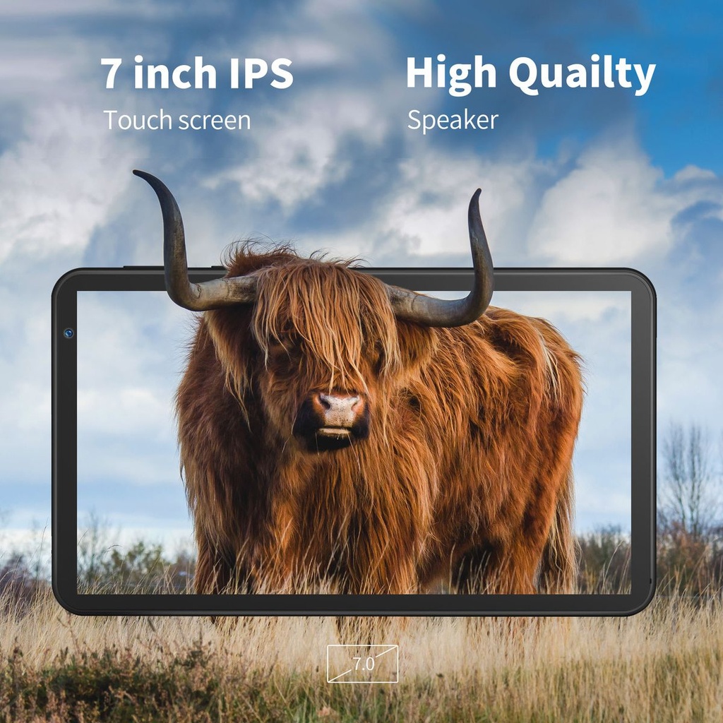 Smart 7 Android Tablet, Quad Core, 2GB RAM, 32GB ROM, WiFi, With Cover