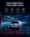 Wolfbox REDTIGER F7NP Dash Cam Front Rear4K Full HD for Cars Wifi GPS