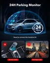 Wolfbox REDTIGER F7NP Dash Cam Front Rear4K Full HD for Cars Wifi GPS