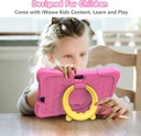 Smart Tablet for Kids 7" with WiFi 2GB RAM 32GB ROM Parental Control (Pink)