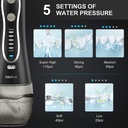 H2oFloss Water Flosser for Teeth, Braces 5 Pieces Jet Tip Nozzle Pack