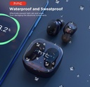 HTC True Wireless Earbuds 6 TWS Wireless Earphone Bluetooth- Crystal Series