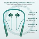 HTC HS01 Bluetooth Sport Headphones- TWS in Ear Sport Earbuds Green