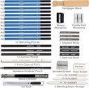 KALOUR 33 PCS Sketching Pencil And Drawing Pencil Set