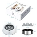 PAPIFEED Smart Stainless Steel Slow Feeding Bowl With Weight Display 500g