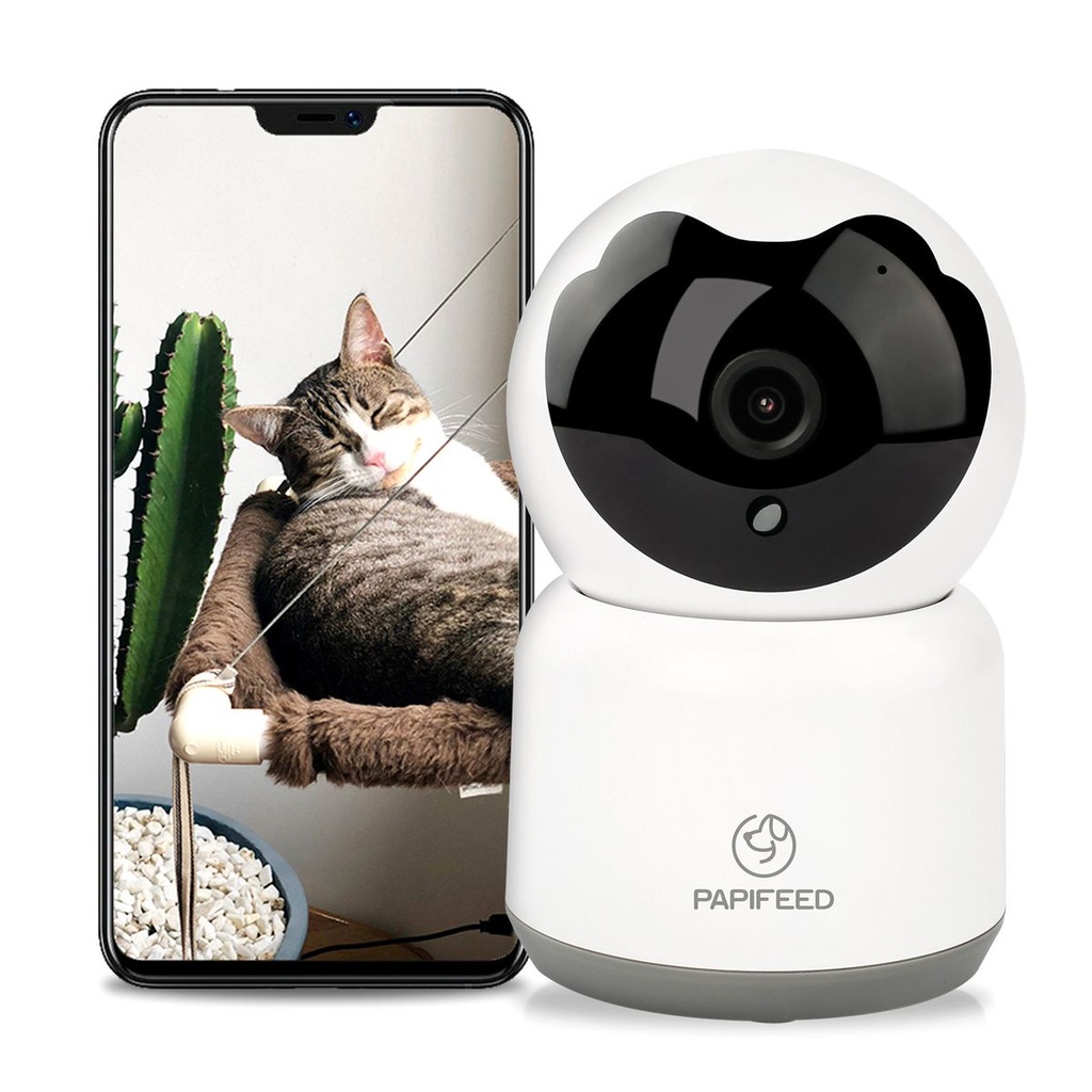 PAPIFEED Pet / Baby Camera 1080P/5GHz/2.4GHz Wifi with Two-Way Voice Call