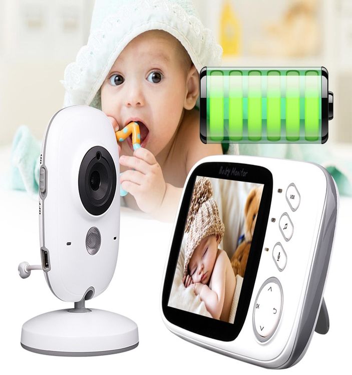 Pro-Techt 3.2 Video Baby Monitor with Audio & Night Vision Camera
