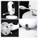 Pro-Techt 3.2 Video Baby Monitor with Audio & Night Vision Camera