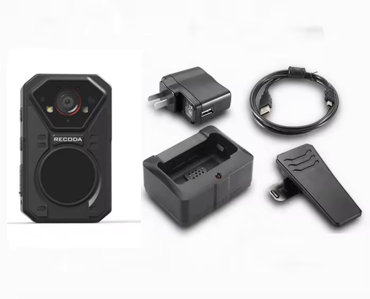 RECODA M520 4G Body Camera for Security 64GB, IP68, GPS, WiFi, 1080p
