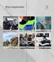 RECODA M520 4G Body Camera for Security 64GB, IP68, GPS, WiFi, 1080p