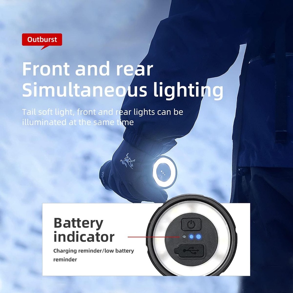 SUPERFIRE GT60 Flashlight Rechargeable 10000 Lumens LED Spotlight Torch
