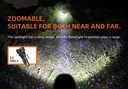 SUPERFIRE L3-P90 Zoomable Tactical Flashlight Torch 2700 Lumens