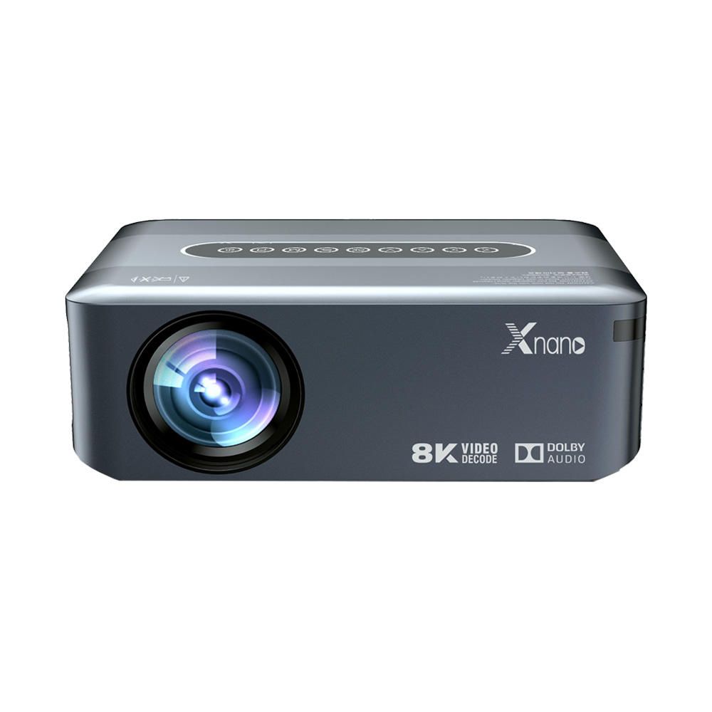XNANO X1 - 8K Decoding Projector, 1080p HD, 4K, Android 9.0, Dual WiFi