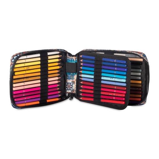 [5442] Kalour 50 Piece Colour Pencil Set with Colorful Bag – Premium Art Supplies for Drawing and Sketching