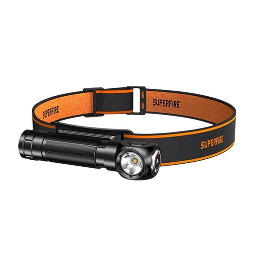 [6975515772756] SUPERFIRE TH04 Mini Rechargeable Headlamp Torch Work Light 3-in-1 600LM