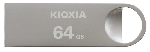 [4582563850156] Kioxia 64GB Metal USB 2.0 Flash Drive for High-Speed Data Storage, Works with Windows and Mac